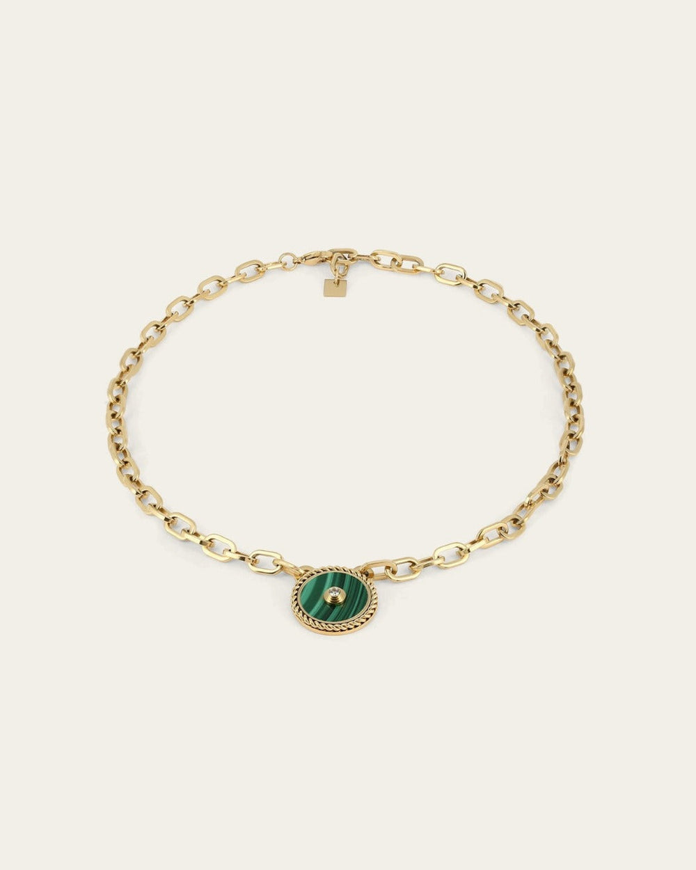 Collier Roman (Acier doré)