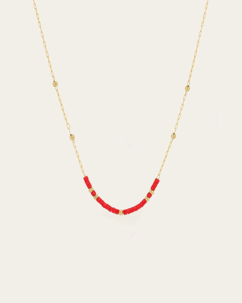 Alana Necklace (Gold-plated steel)