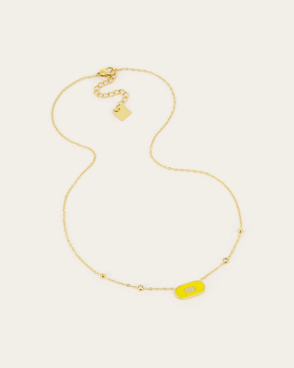 Collier Victoire (Acier doré)