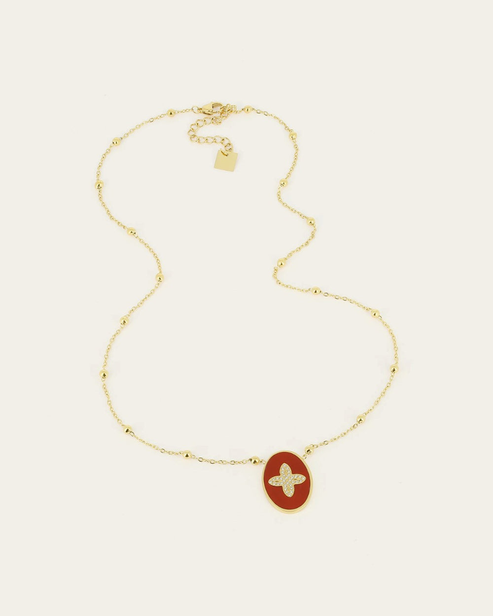 Collier Mathias (Acier doré)
