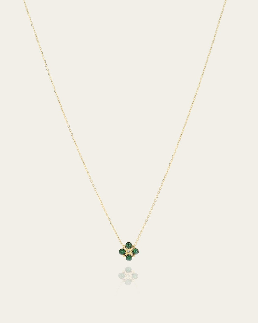 Collier Mint (Acier doré)