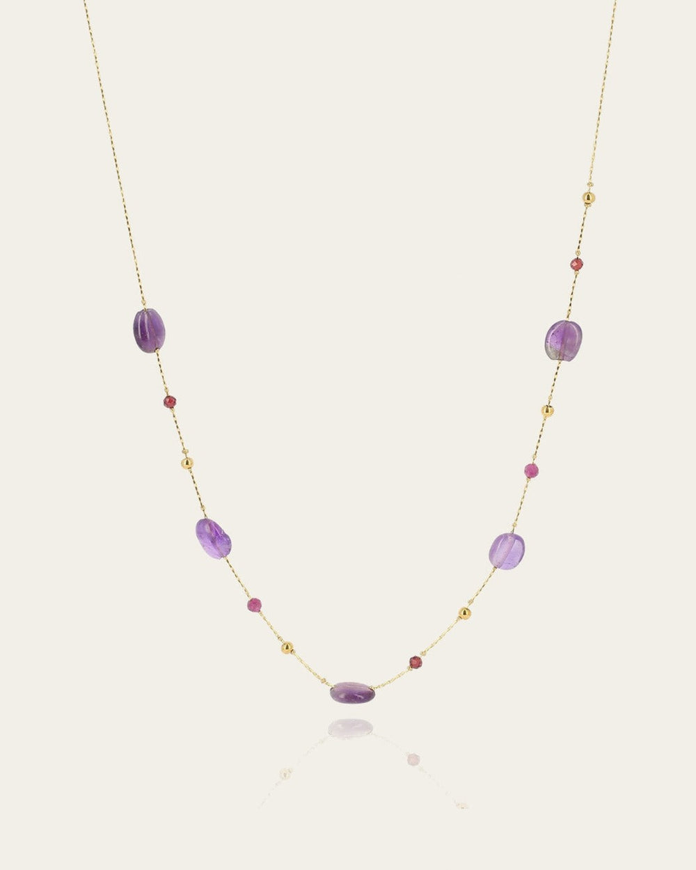 Lux Necklace (Gold-plated steel)