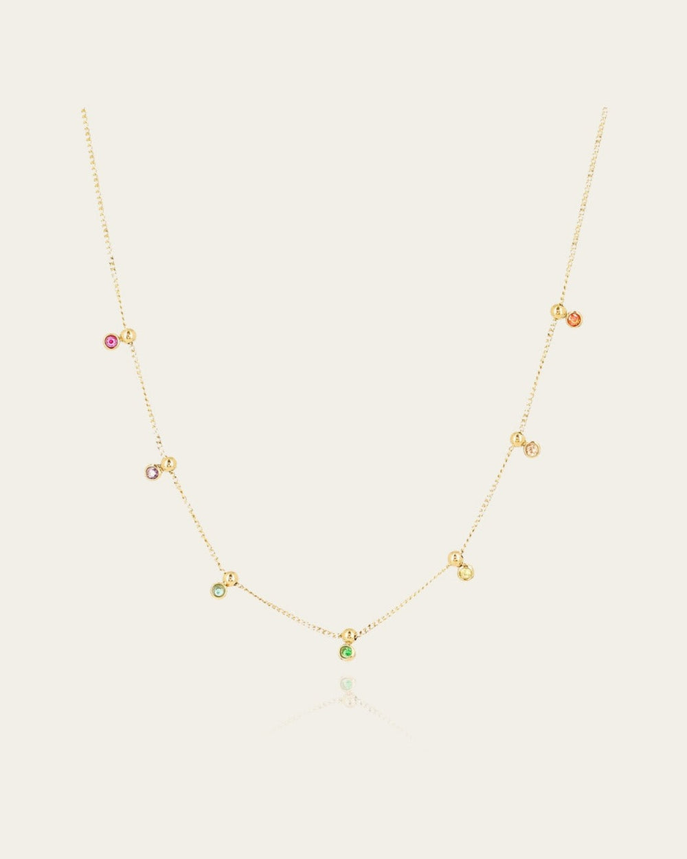 Collier Kerala (Acier doré)