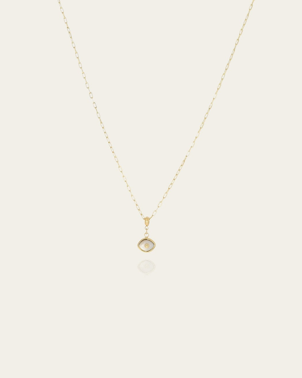 Peggie necklace (Gold-plated steel)