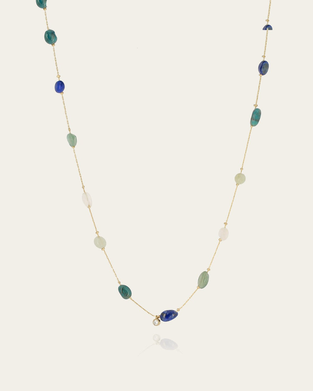 Eulalie Necklace (Gold-plated Steel)
