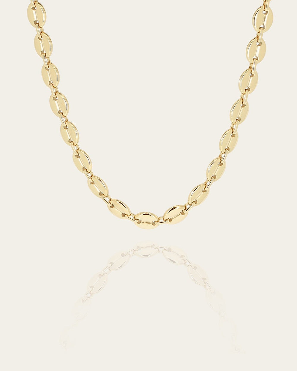 Kahvi necklace (Gold-plated steel)
