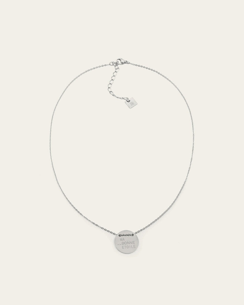 Collier Ma bonne étoile (Acier)