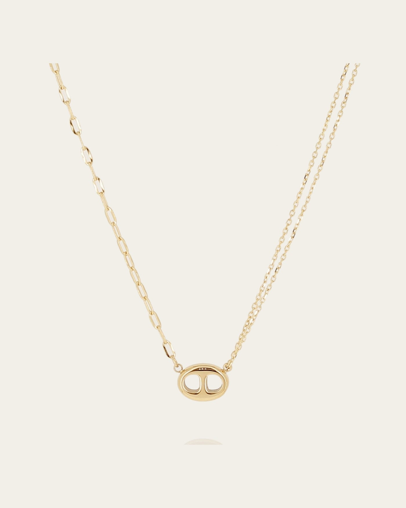 Collier Flint (Acier doré)