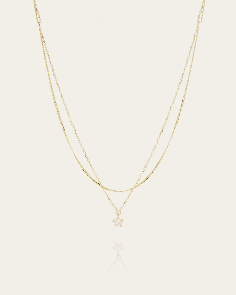 Collier Alee (Acier doré)