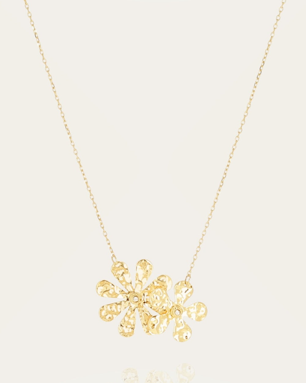 Collier Ritsa (Acier doré)