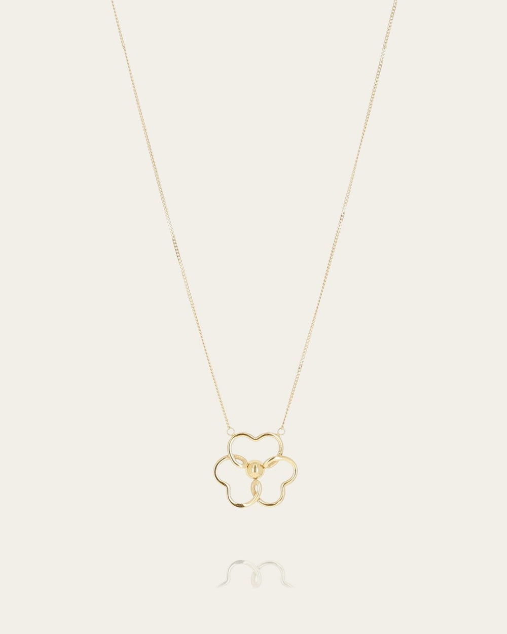 Collier Albino (Acier doré)