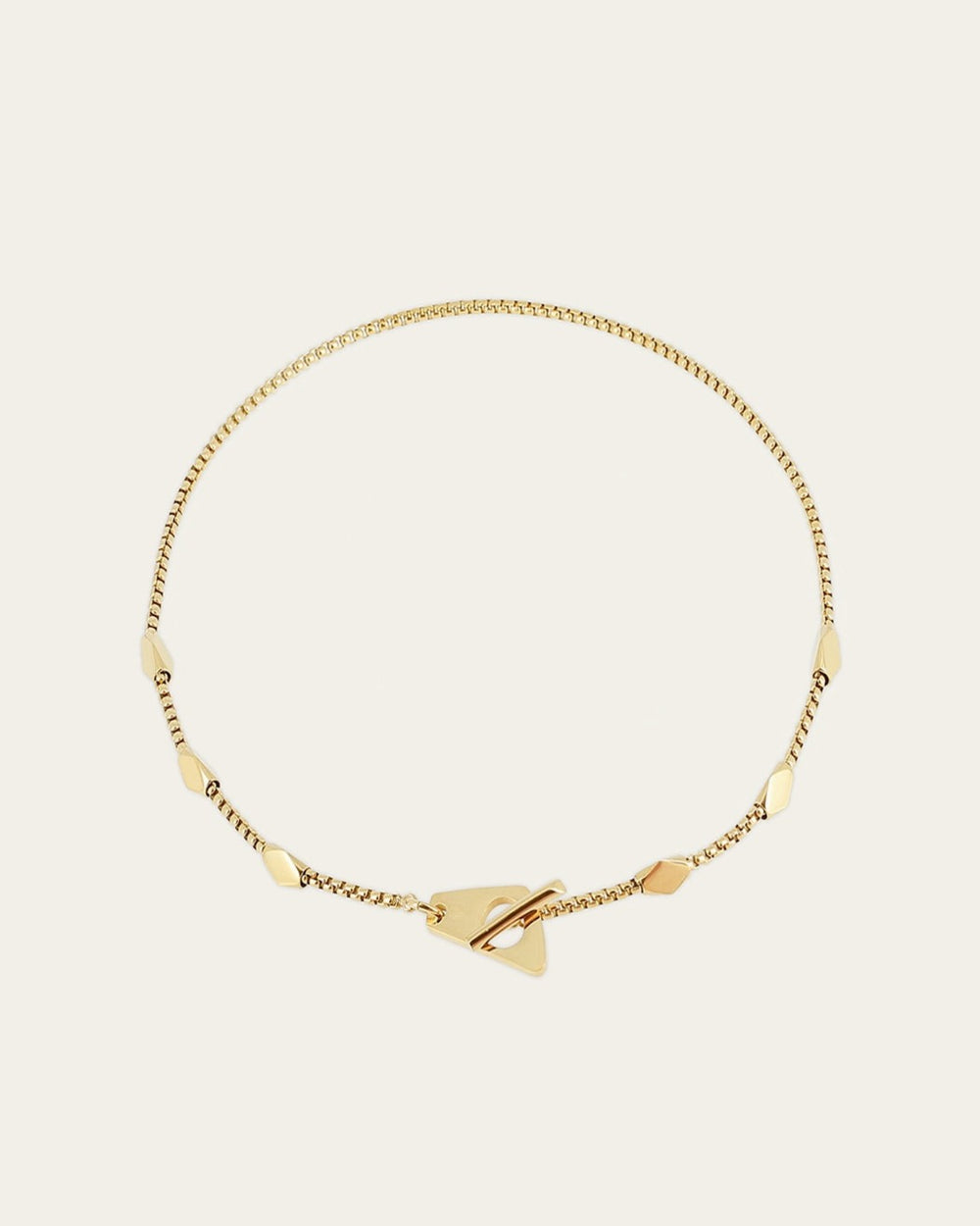 Brent Necklace (Gold-plated Steel)