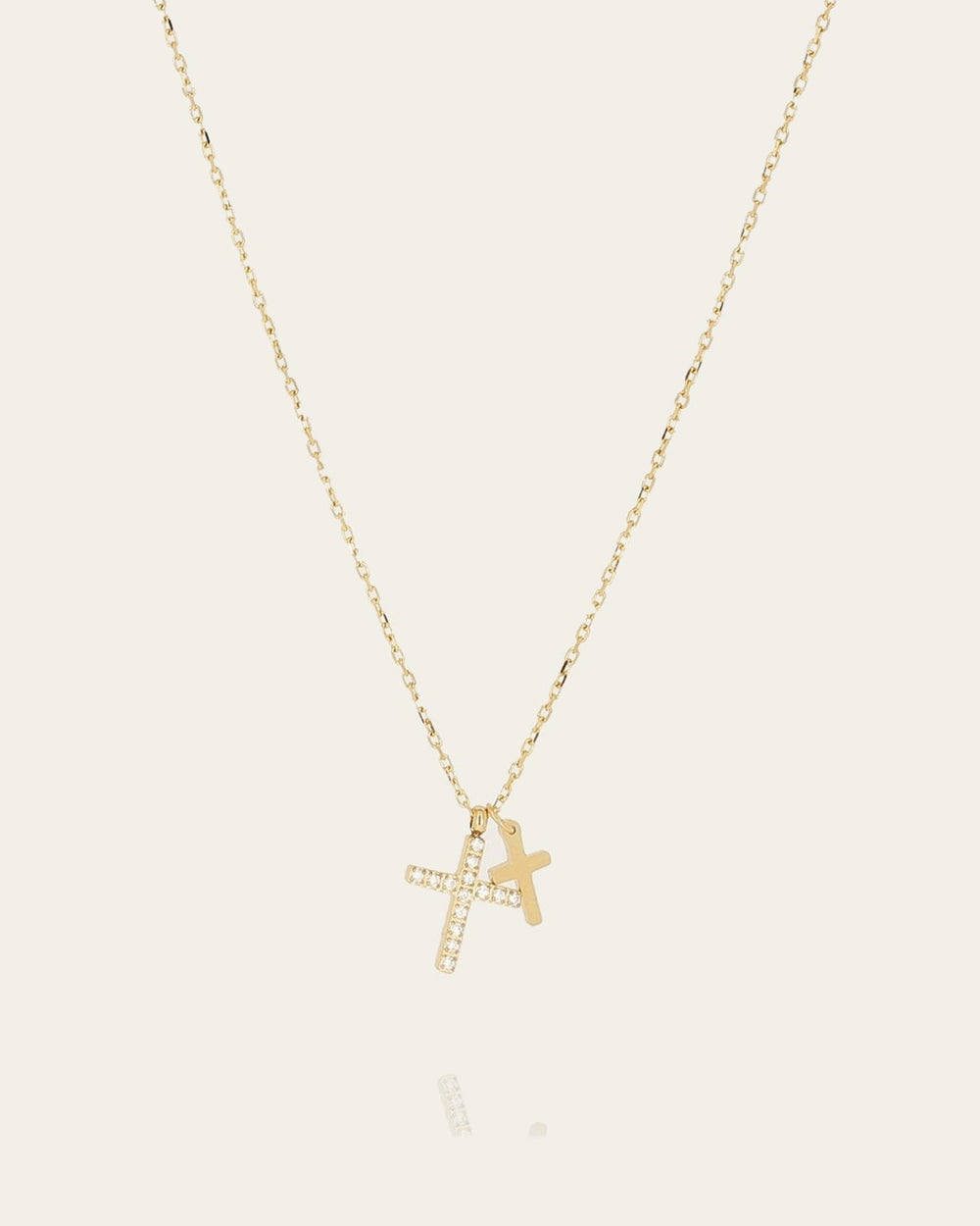 Collier Quarto (Acier doré)