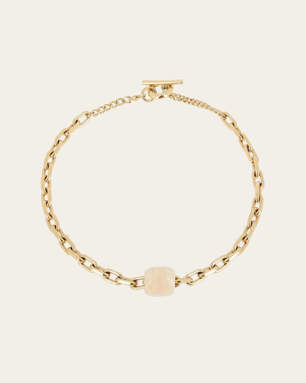 Collier Athenais (Acier doré)