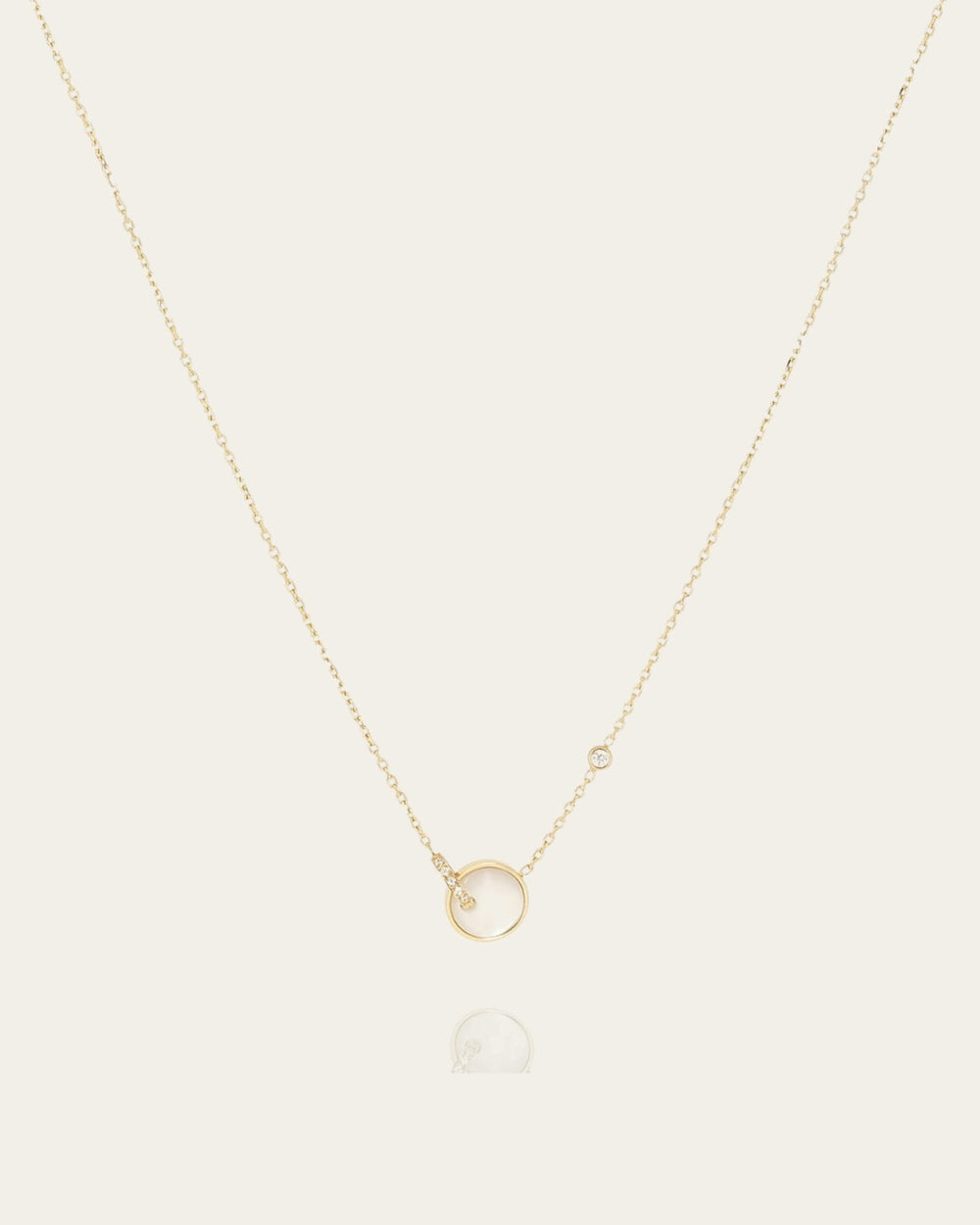 Collier Ysolde (Acier doré)