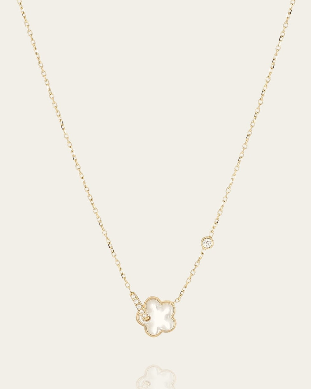 Collier Naïs (Acier doré)