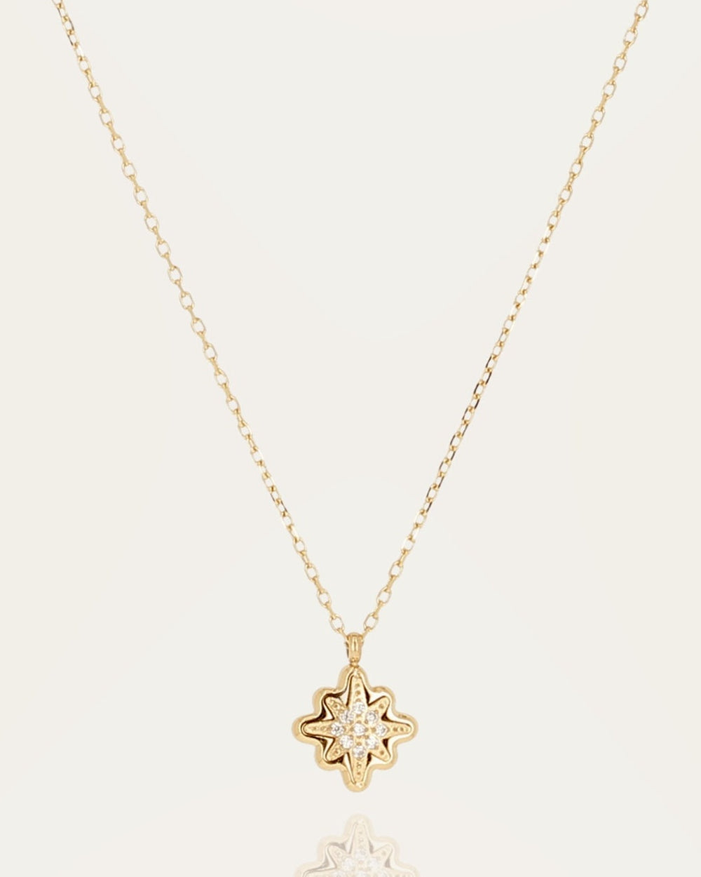 Acilia Necklace (Gold-plated Steel)