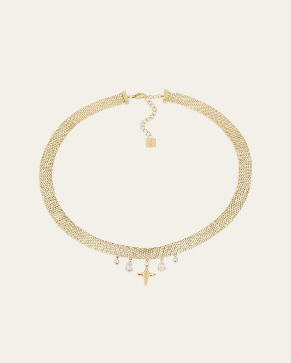 Aratena necklace (Gold-plated steel)