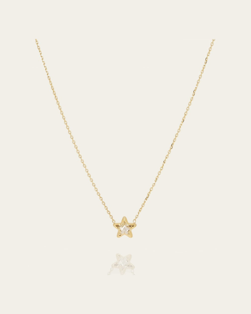 Aghione Necklace (Gold-plated steel)