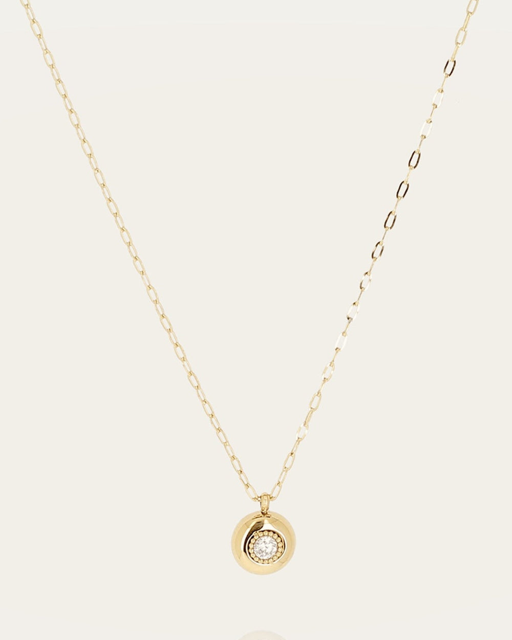Galdo Necklace (Gold-plated steel)
