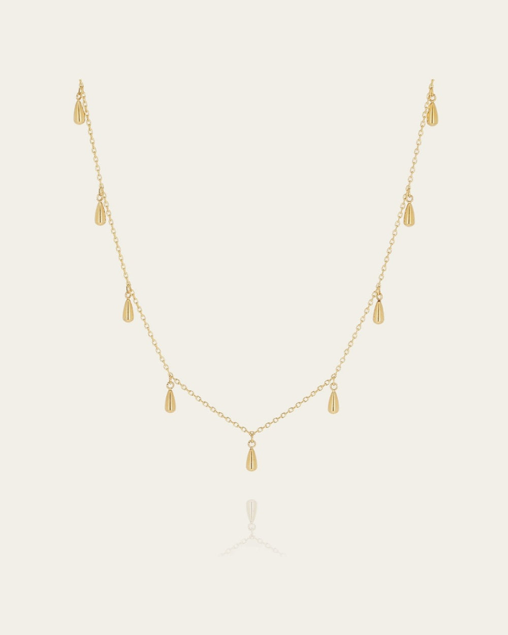 Collier Aradeo (Acier doré)