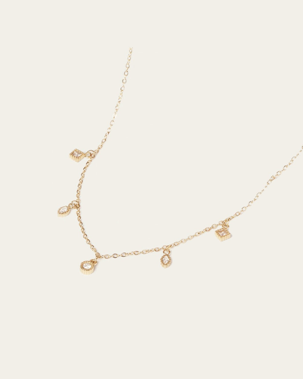 Collier Rilievo (Acier doré)