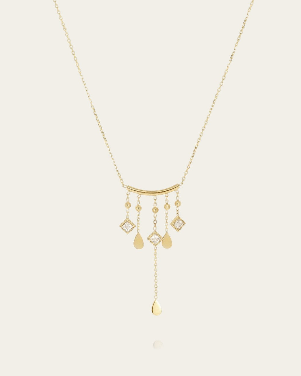 Taverna Necklace (Gold-plated steel)