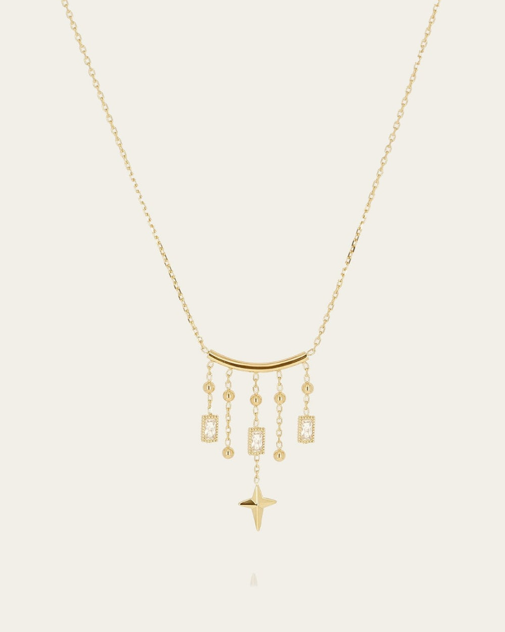 Cutro Necklace (Gold-plated steel)
