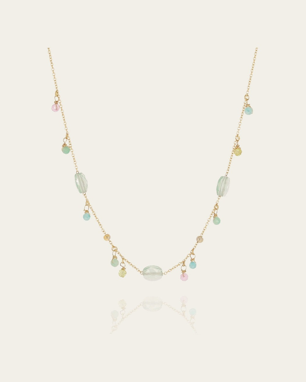 Barega Necklace (Gold-plated steel)