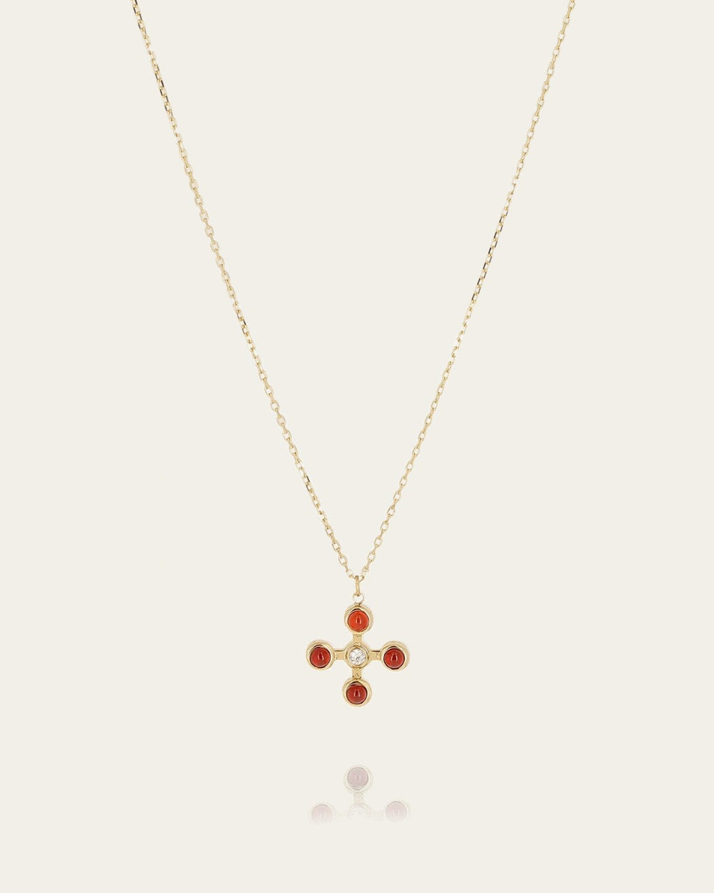 Collier Élova (Acier doré)