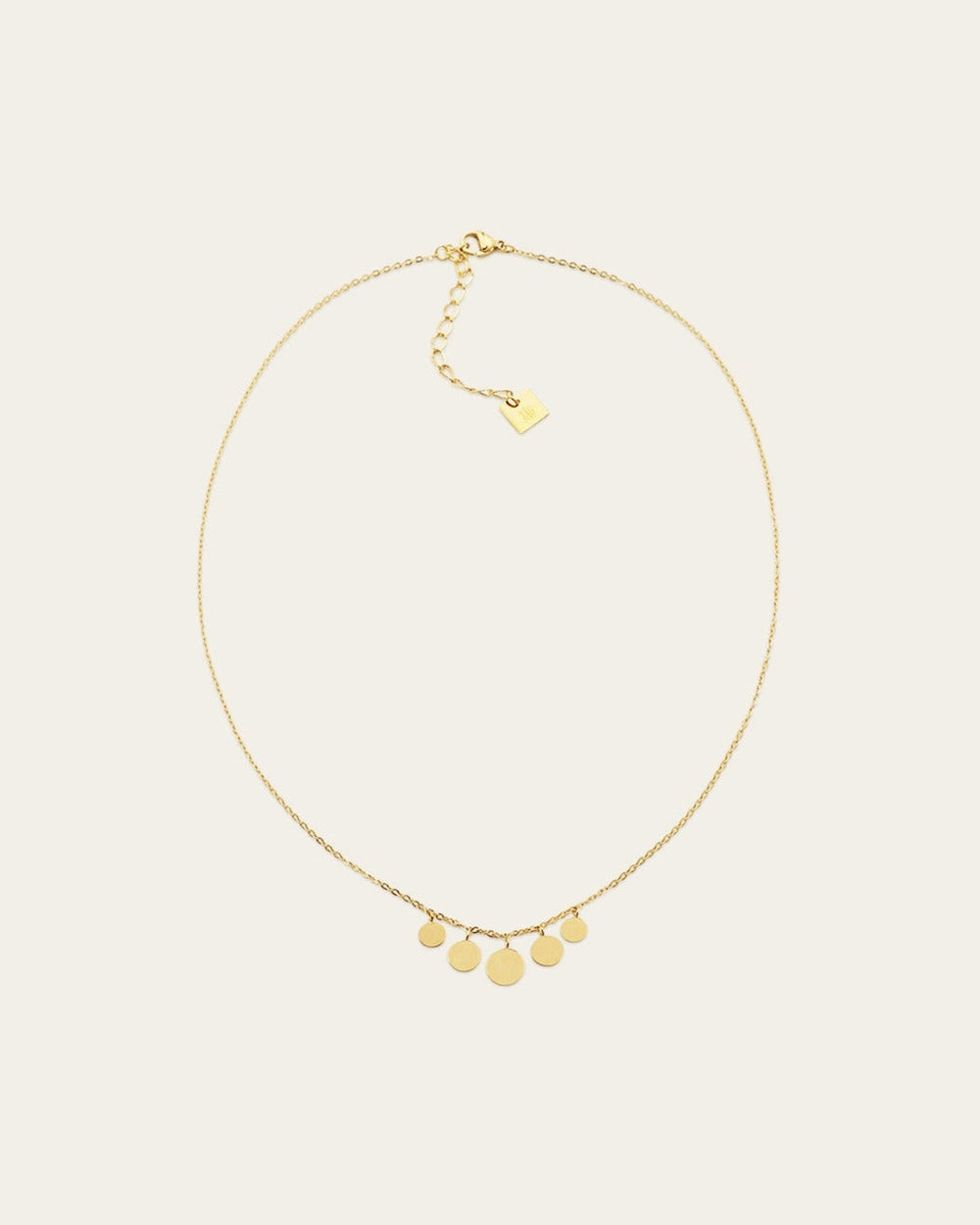 Collier Pluton (Acier doré)