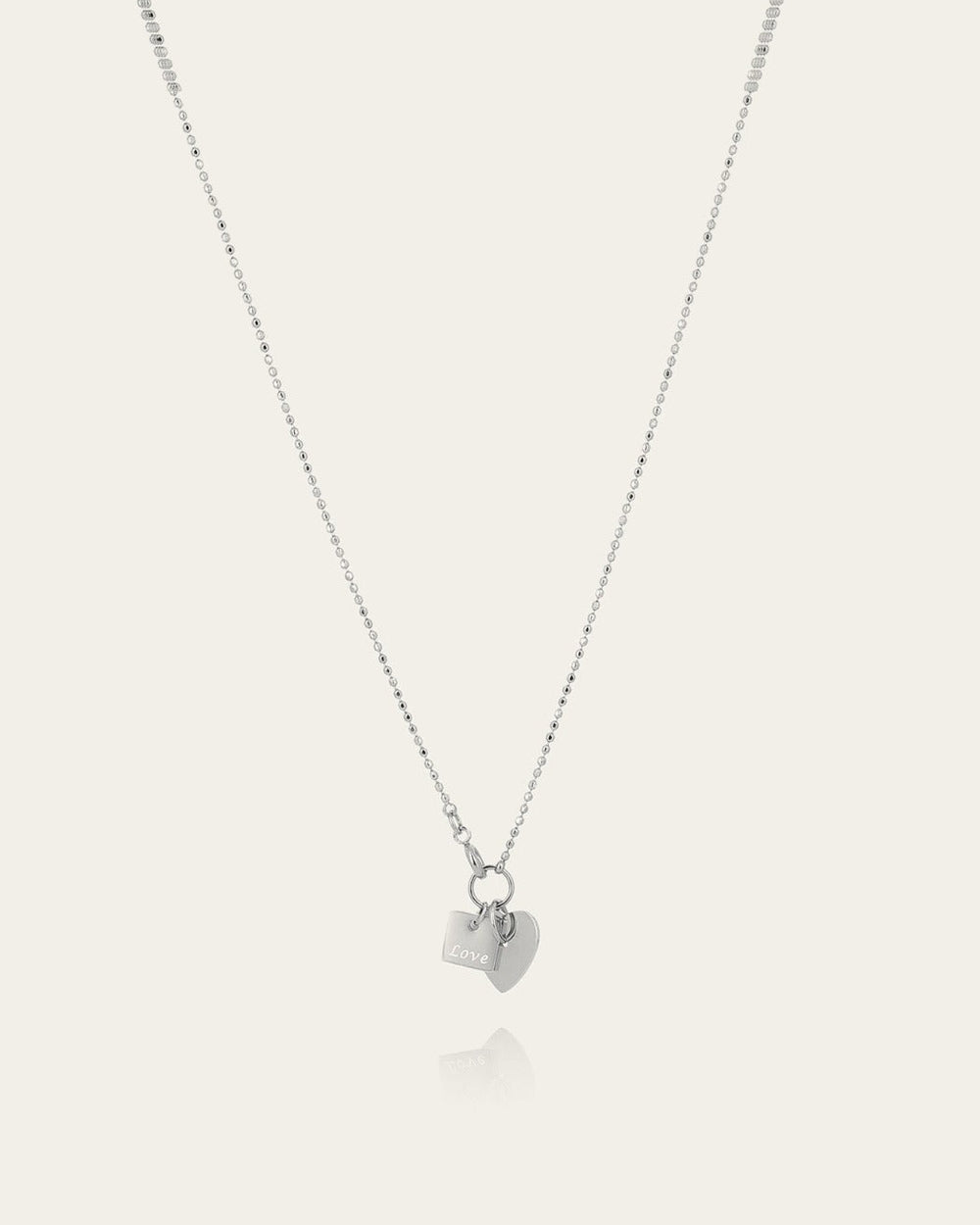 Collier Coeur (Acier)
