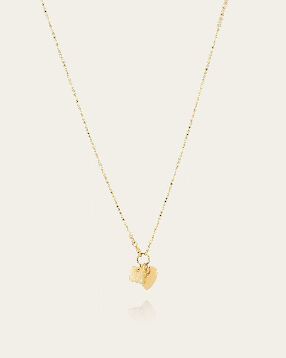 Coeur Necklace (Gold-plated steel)
