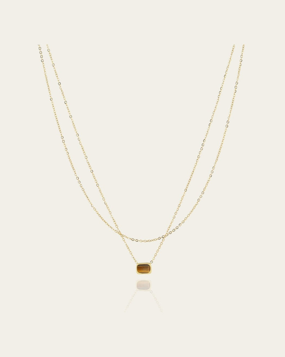 Deauville Necklace (Gold-plated steel)