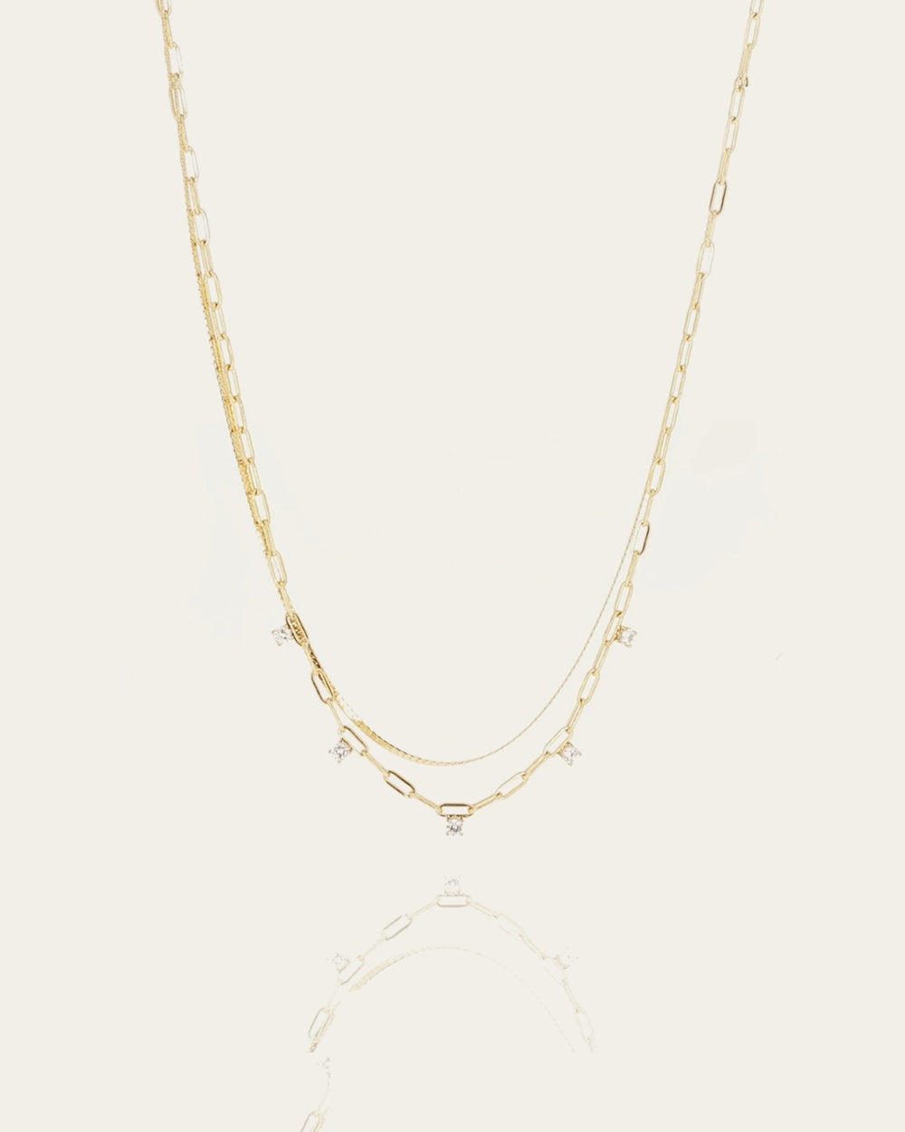 Ouzo Necklace (Gold-plated Steel)