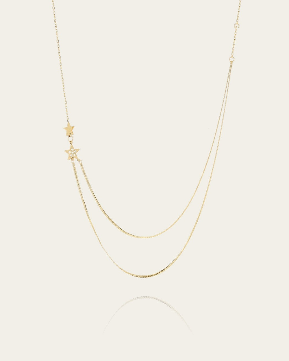 Anaxes Necklace (Gold-plated Steel)