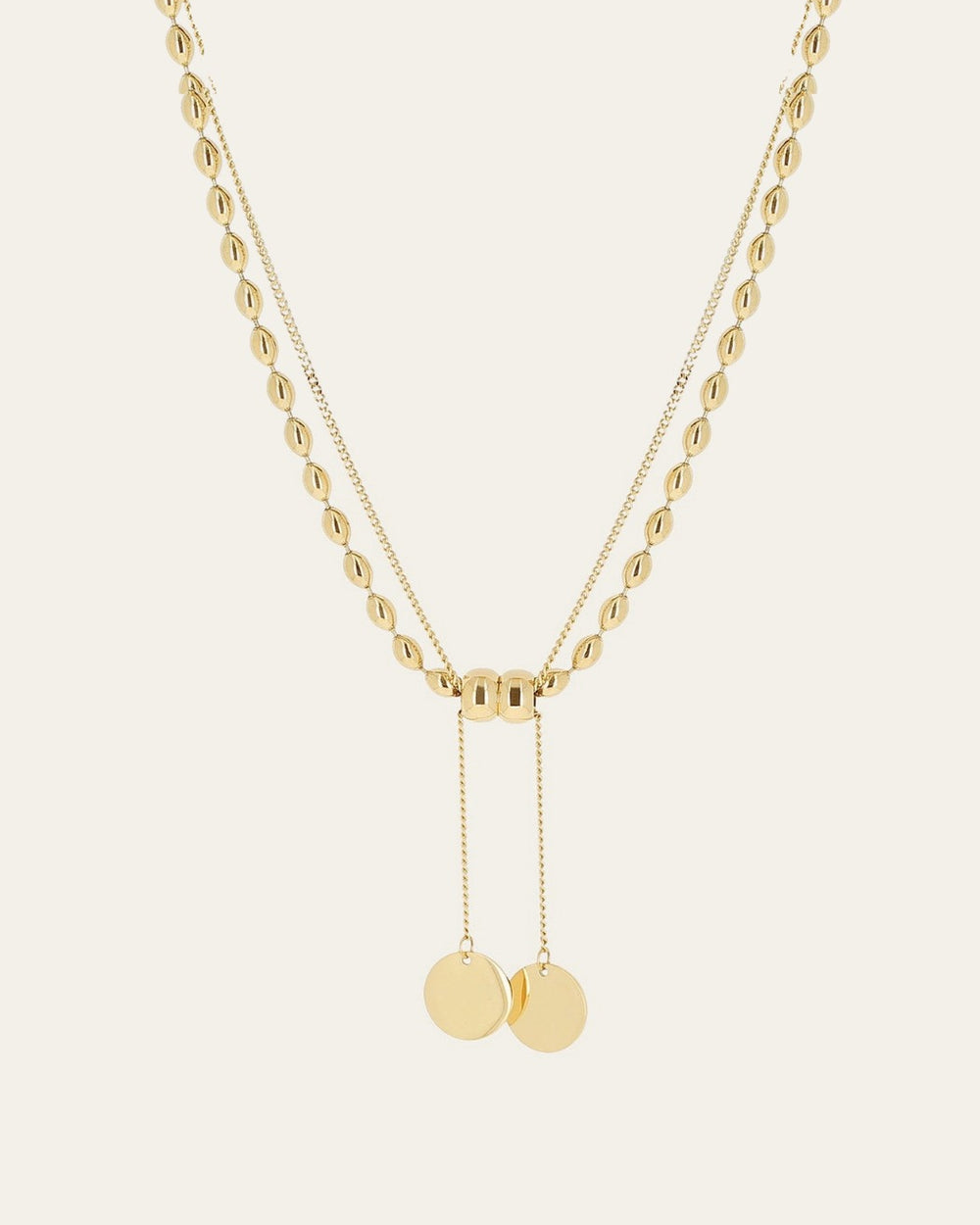 Collier Rumi (Acier doré)