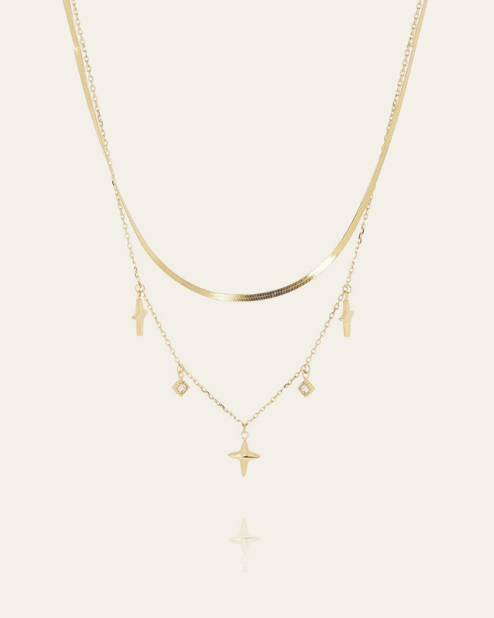 Colbu Necklace (Gold-plated steel)