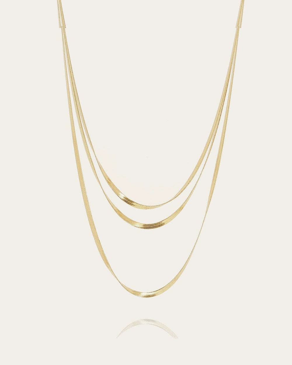 Collier Lioni (Acier doré)