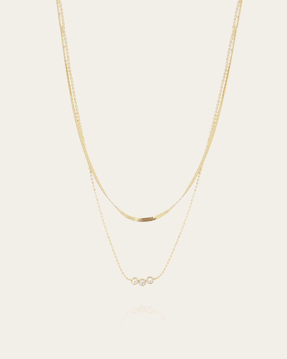 Collier Oris (Acier doré)