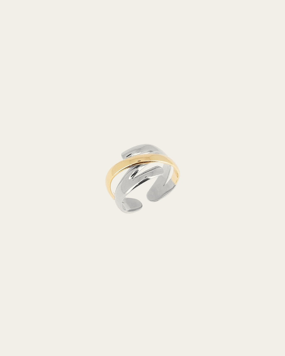 Bague Zeste (Acier mix)