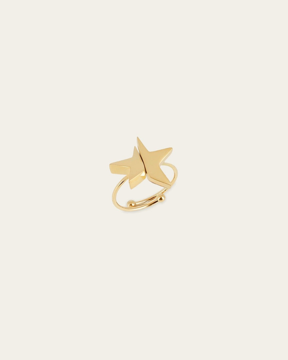 Bague Angel (Acier doré)