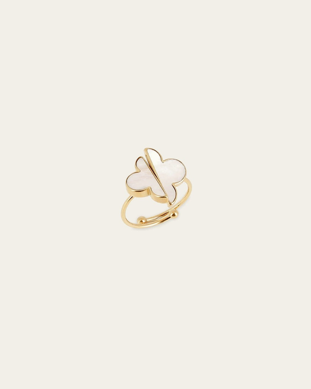 Ring Azzo (Gold-plated steel)
