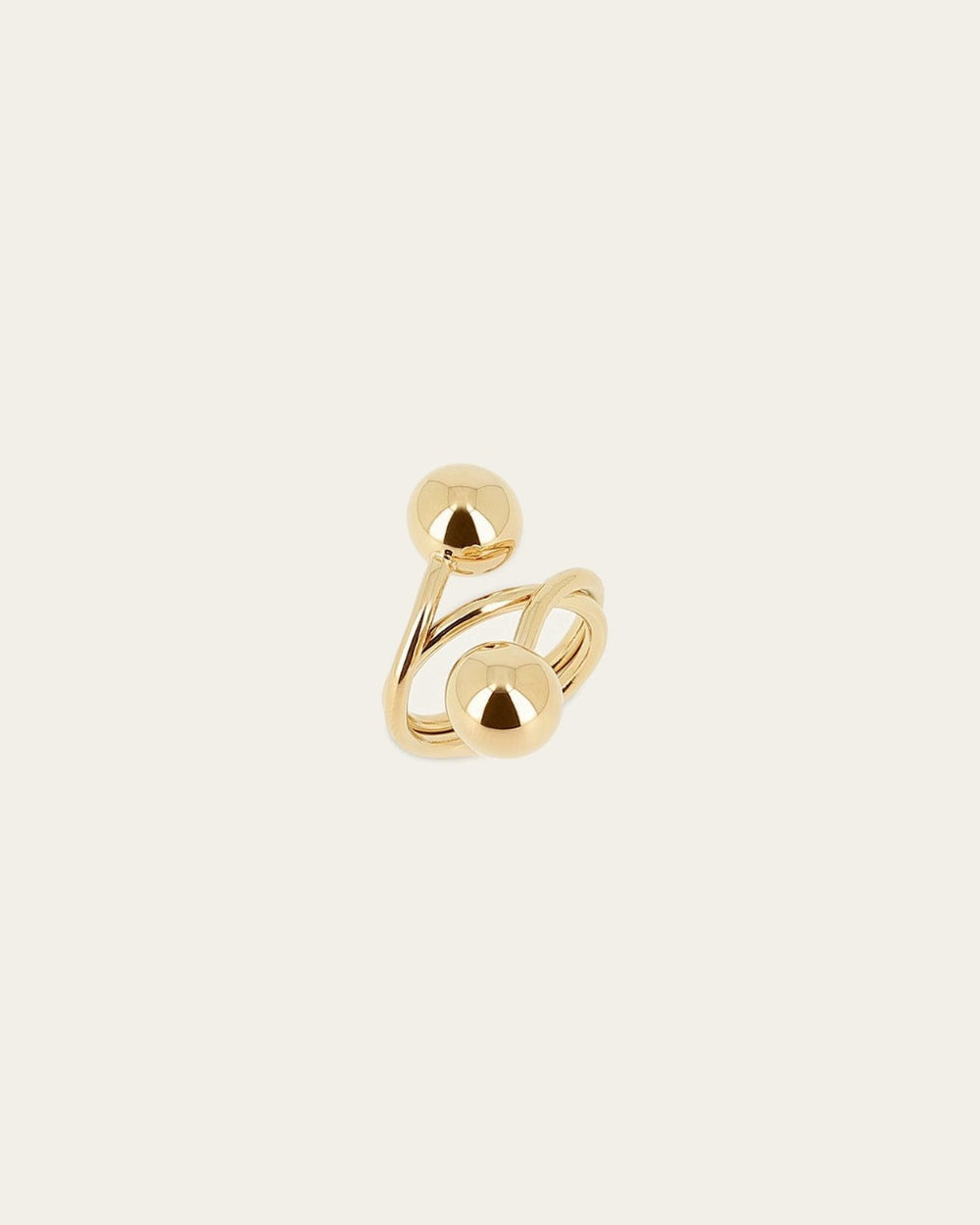 Bague Youli (Acier doré)