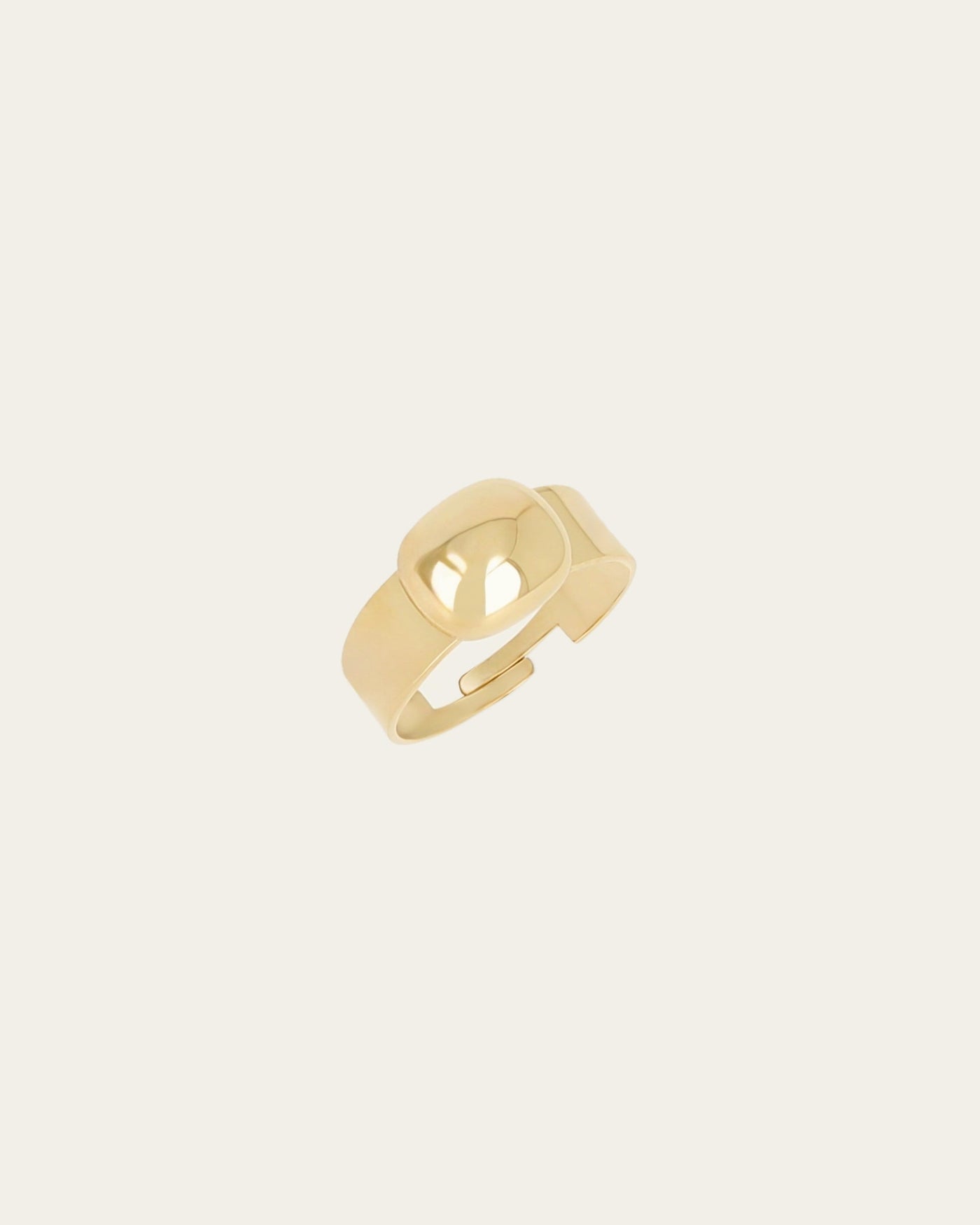 Bernie Ring (Gold-plated Steel)