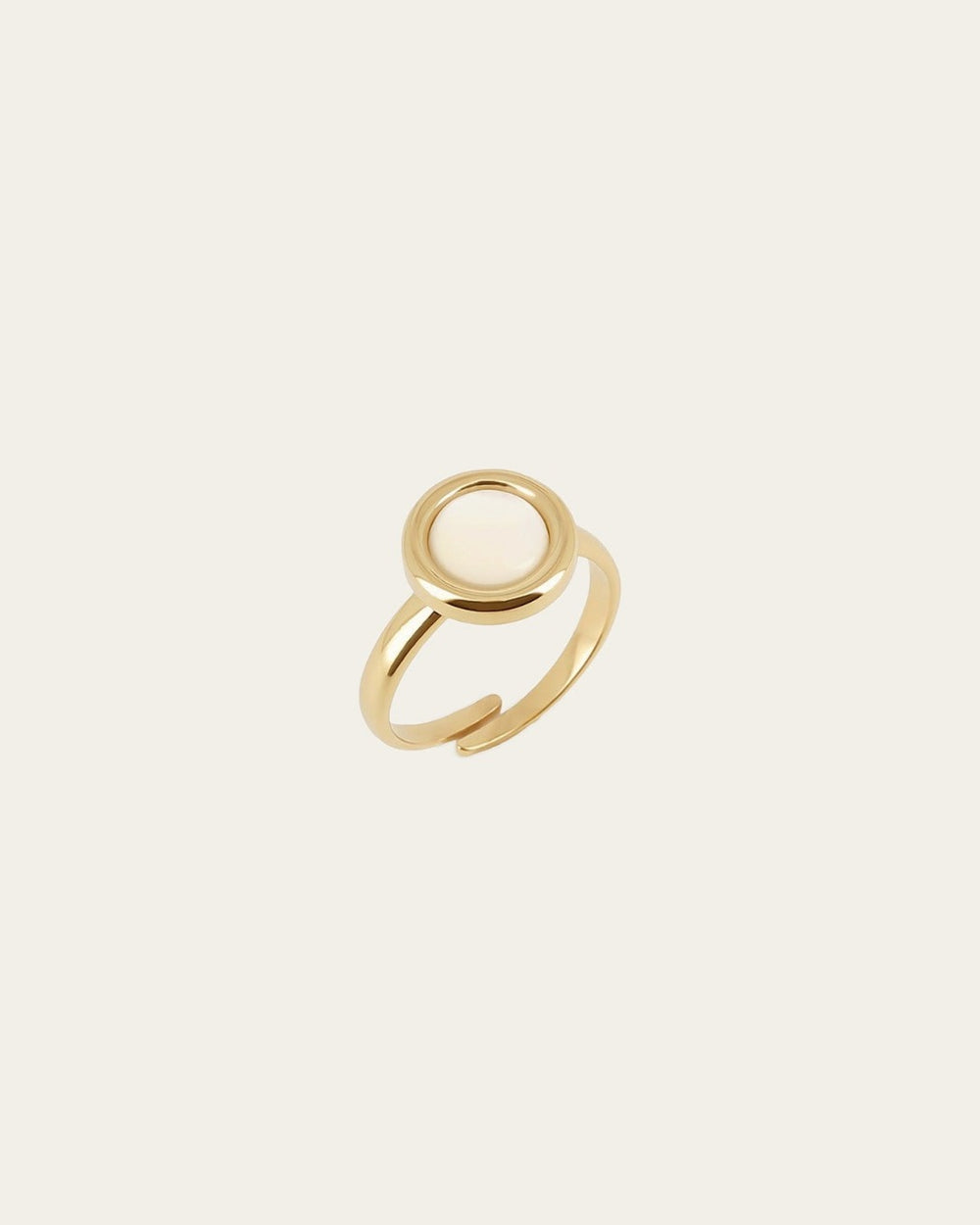 Hana Ring (Gold-plated Steel)