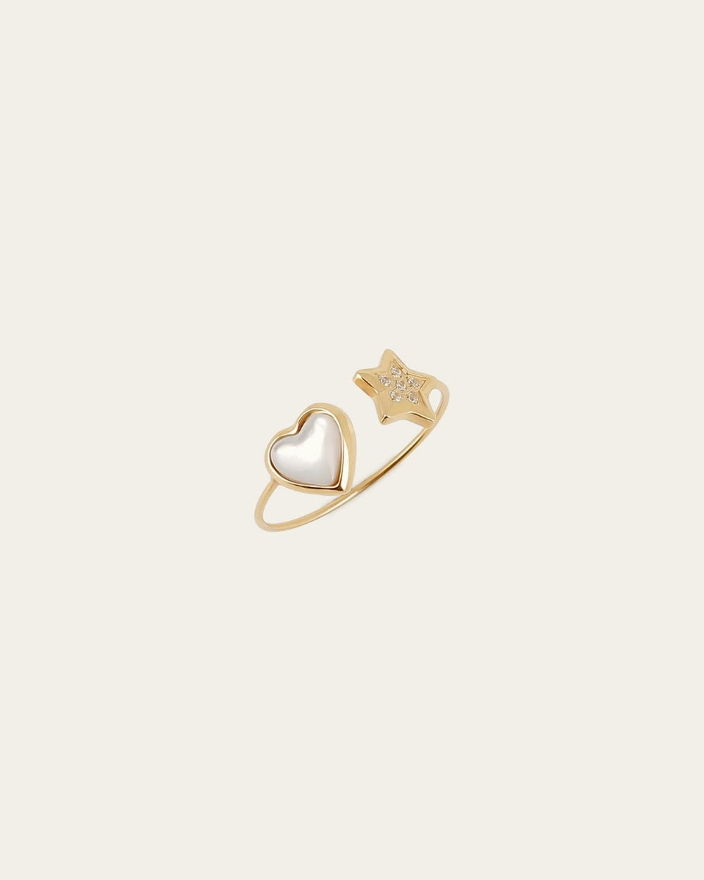 Bague Sassari (Acier doré)