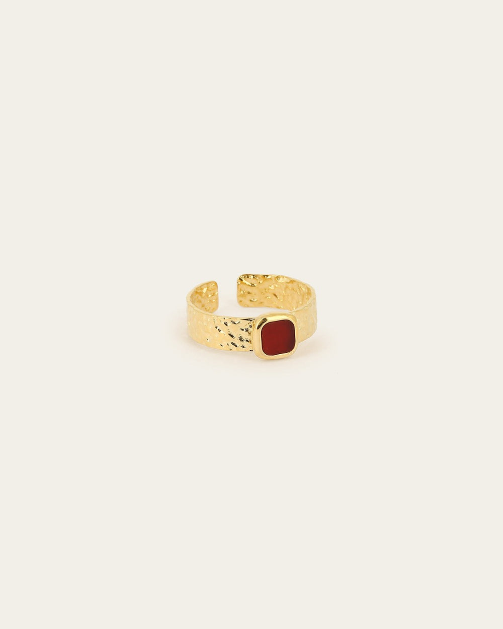 Bague Bold (Acier doré)