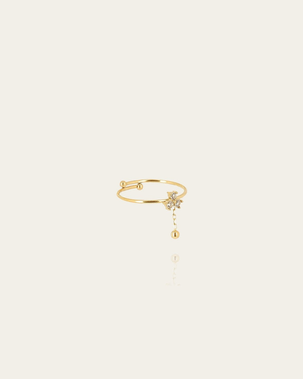 Leia ring (Gold-plated steel)