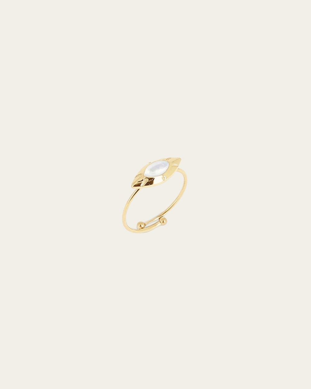Ausar Ring (Gold-plated Steel)